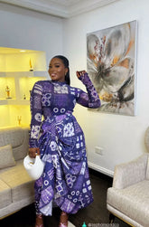 Imose Skirt Set In (Purple)